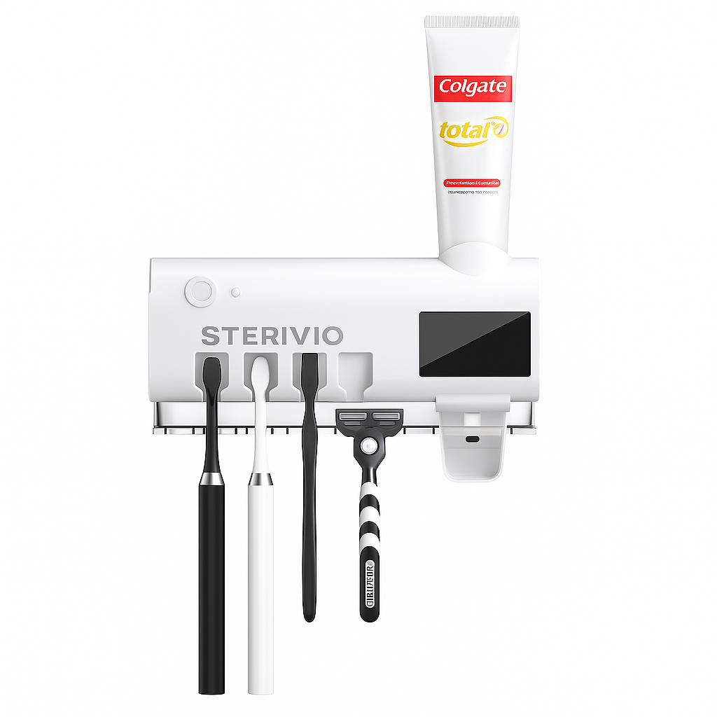 Sterivio UV Toothbrush Sanitizer & Holder