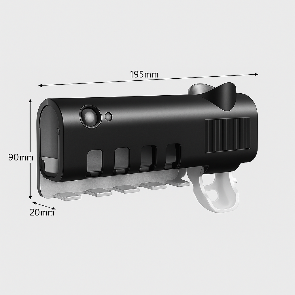 Sterivio toothpaste dispenser close-up